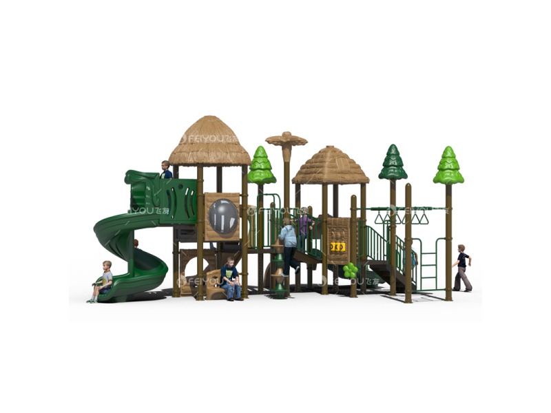 FY048-02田園稻草系列組合滑梯